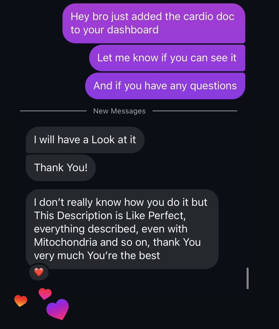 Client result